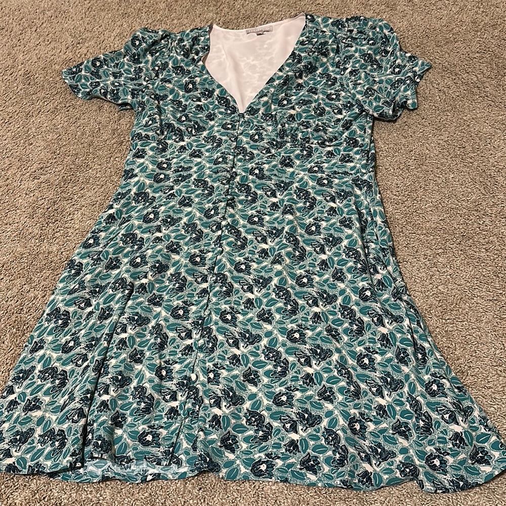 A line Floral Dress